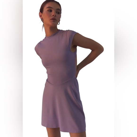Urban Outfitters Dresses & Skirts - Urban Outfitters Silence and Noise Sadie Cutout Mini Dress Purple Size Small
